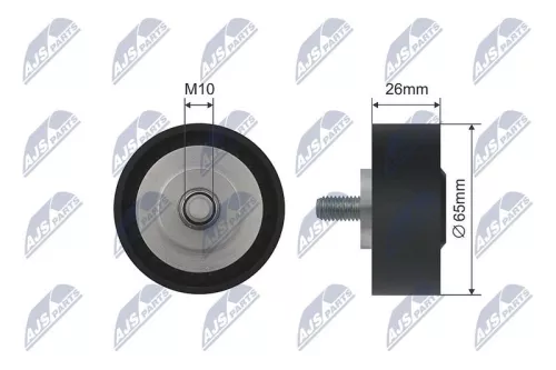 Deflection Pulley/Guide Pulley, V-belt