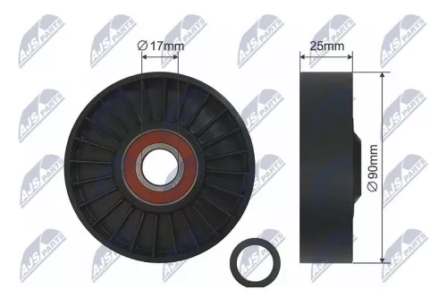 NTY NTY RNK-CH-029 Tensioner Pulley, V-belt 