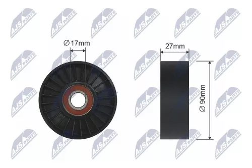Tensioner Pulley, V-belt