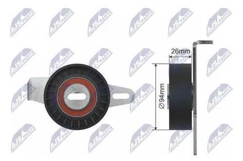 Tensioner Pulley, V-belt