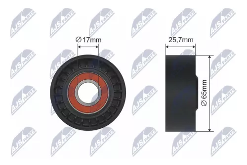 Tensioner Pulley, V-ribbed belt