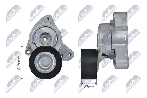 Belt Tensioner, V-ribbed belt