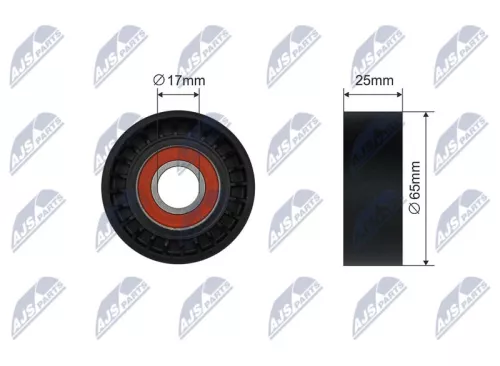 NTY NTY RNK-ME-040 Tensioner Pulley, V-belt 