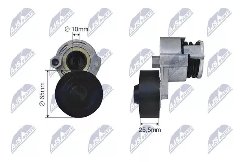 Belt Tensioner, V-ribbed belt