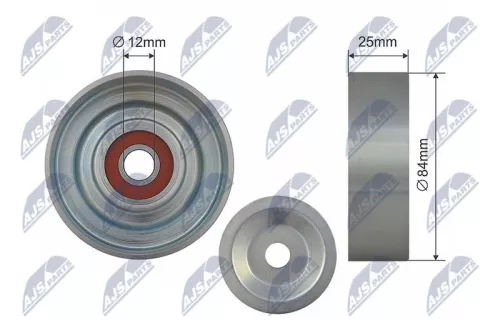 Tensioner Pulley, V-ribbed belt