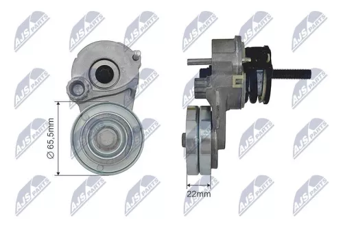 Tensioner Pulley, V-ribbed belt