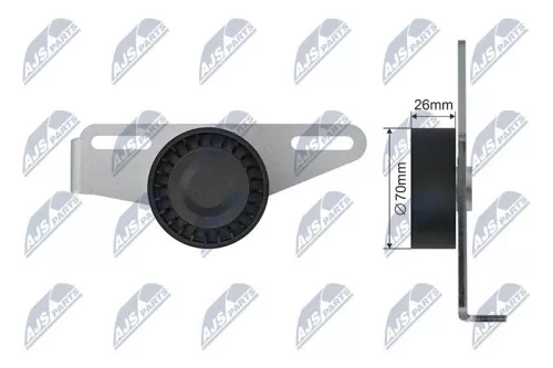 Tensioner Pulley, V-ribbed belt