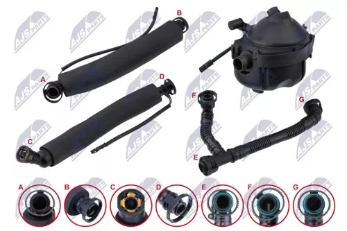 NTY NTY SEP-BM-001 Oil Separator, crankcase ventilation 