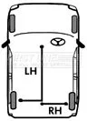 FIRST LINE FIRST LINE (FKB2272) Cable Pull, parking brake 