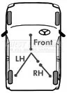 FIRST LINE FIRST LINE (FKB2326) Cable Pull, parking brake 