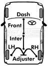 FIRST LINE FIRST LINE (FKB2435) Cable Pull, parking brake 