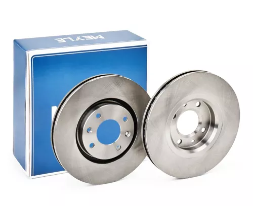 2x MEYLE Front Vented Brake Disc for Chrysler Mercedes-Benz C-Class Clc-Class Cl