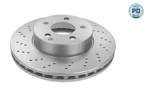 MEYLE MEYLE 083 521 2102/PD 2x Meyle PD Front Perforated Brake Disc for Mercedes-Benz C-Class 