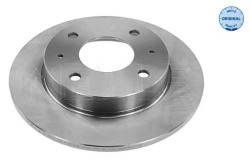 MEYLE MEYLE 015 523 2087 2x MEYLE Rear Solid Brake Disc for Mitsubishi Smart Colt Colt Czc Forfour 250mm 