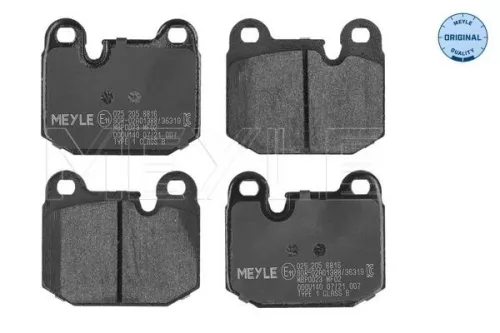 MEYLE Brake Pad Set, disc brake (025 205 8816)