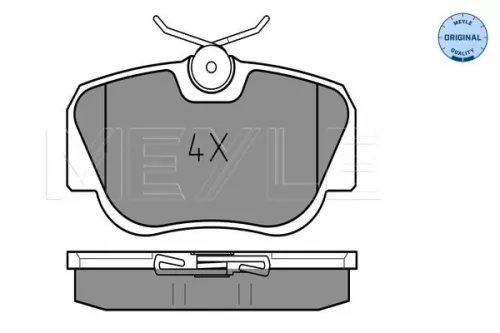 MEYLE MEYLE (025 210 5517) Front MEYLE Brake Pad Set 