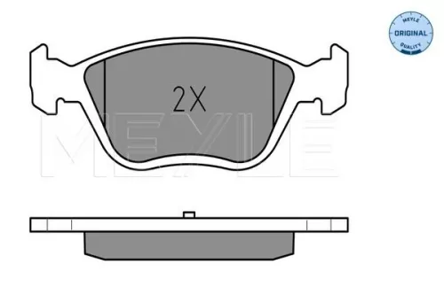 MEYLE Brake Pad Set, disc brake (025 216 3719/W)