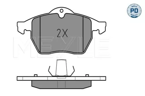 MEYLE Brake Pad Set, disc brake (025 218 2919/PD)