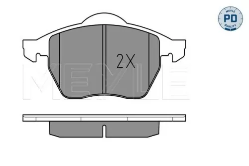 MEYLE Brake Pad Set, disc brake (025 219 1119/PD)