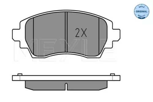 MEYLE Brake Pad Set, disc brake (025 230 8818/W)