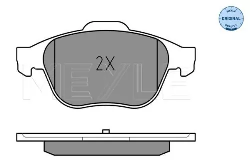 MEYLE Brake Pad Set, disc brake (025 232 4518)