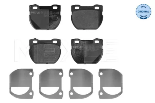 MEYLE Brake Pad Set, disc brake (025 234 7115)