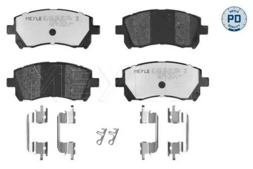 MEYLE Brake Pad Set, disc brake (025 235 5817/PD)