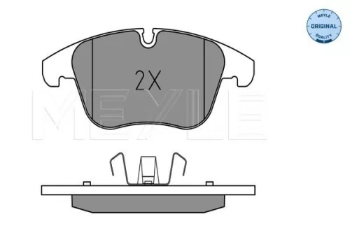 MEYLE Brake Pad Set, disc brake (025 240 8418)