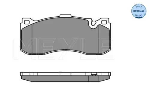 MEYLE Brake Pad Set, disc brake (025 243 1617)