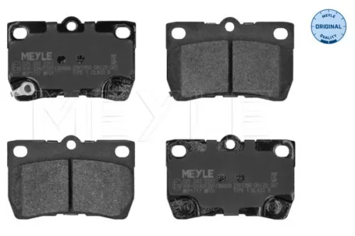 MEYLE Brake Pad Set, disc brake (025 243 2317)