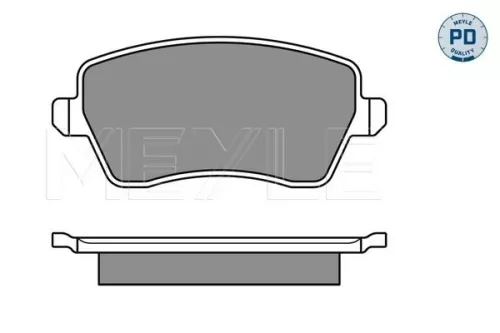 MEYLE Brake Pad Set, disc brake (025 244 0317/PD)