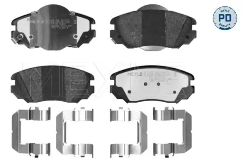 MEYLE Brake Pad Set, disc brake (025 244 1519/PD)