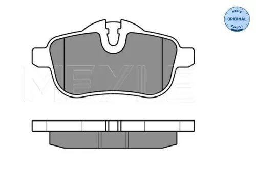 MEYLE Brake Pad Set, disc brake (025 245 5918)