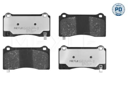 MEYLE Brake Pad Set, disc brake (025 262 7516/PD)