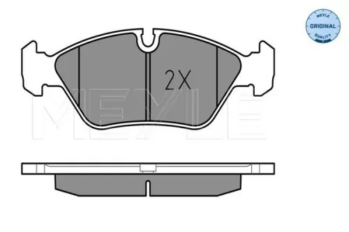 MEYLE Brake Pad Set, disc brake (025 206 2919)