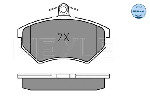 MEYLE Brake Pad Set, disc brake (025 209 0119/W)