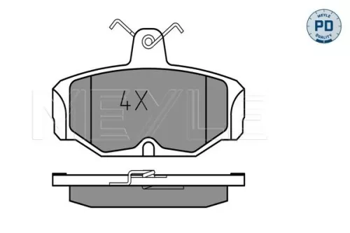 MEYLE MEYLE 025 209 8113/PD MEYLE 025 209 8113/PD Brake Pad Set 