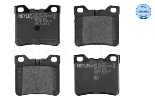 MEYLE Brake Pad Set, disc brake (025 212 7817)