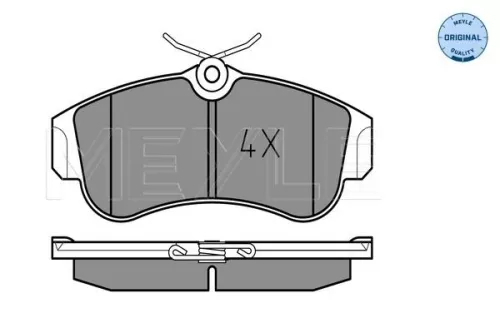 MEYLE Brake Pad Set, disc brake (025 215 4617)