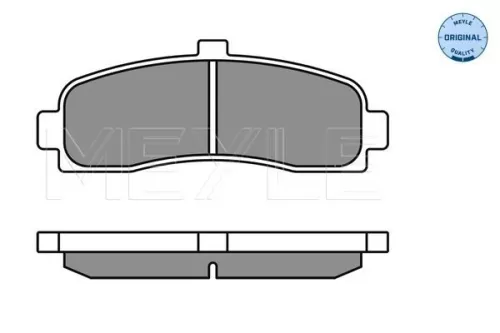 MEYLE Brake Pad Set, disc brake (025 216 2615)
