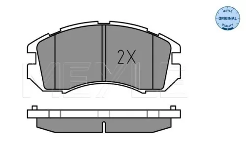 MEYLE Brake Pad Set, disc brake (025 217 2517/W)
