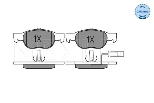 MEYLE MEYLE (025 219 3017/W) Front MEYLE Brake Pad Set 