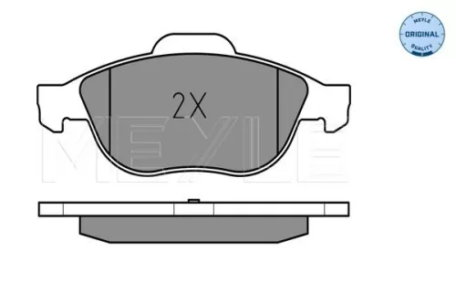 MEYLE Brake Pad Set, disc brake (025 231 4119/W)