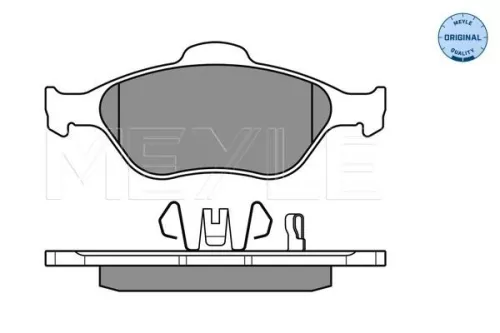 MEYLE Brake Pad Set, disc brake (025 232 0217/W)