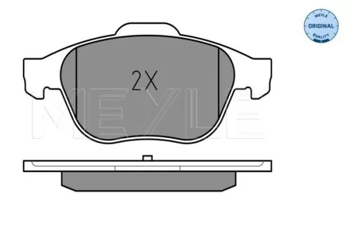 MEYLE Brake Pad Set, disc brake (025 232 4818)