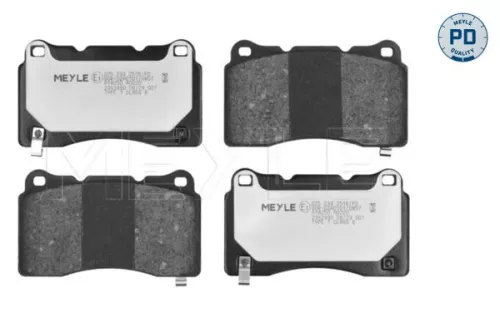 MEYLE Brake Pad Set, disc brake (025 233 2516/PD)