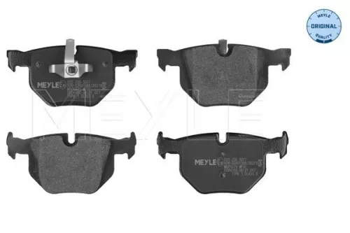 MEYLE Brake Pad Set, disc brake (025 235 5017)