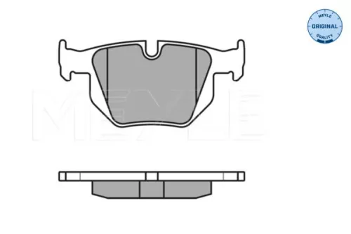 MEYLE Brake Pad Set, disc brake (025 235 5017)