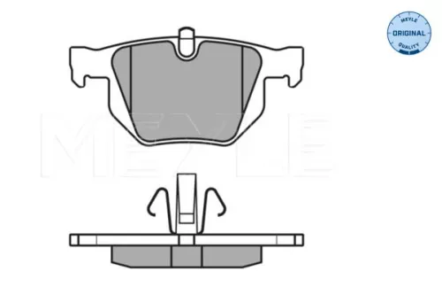 MEYLE Brake Pad Set, disc brake (025 235 5017)