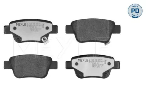 MEYLE Brake Pad Set, disc brake (025 236 2016/PD)